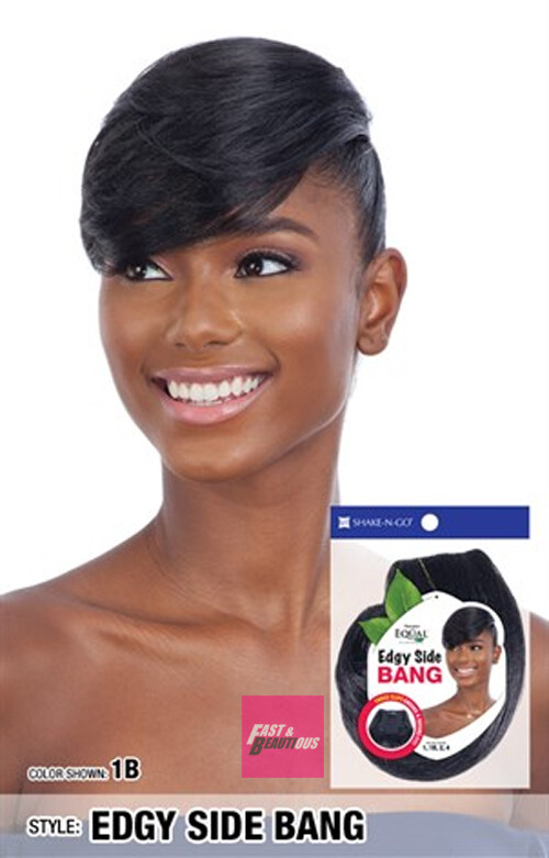 EDGY SIDE BANG – FREETRESS EQUAL SYNTHETIC CLIP-IN HAIR PIECE