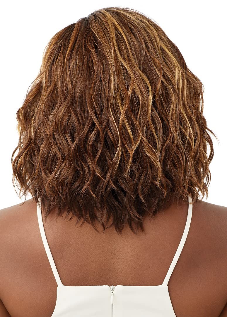 Outre Lace Front Wig – Sleeklay Part -Nyla Drst2/Chocolate Caramel