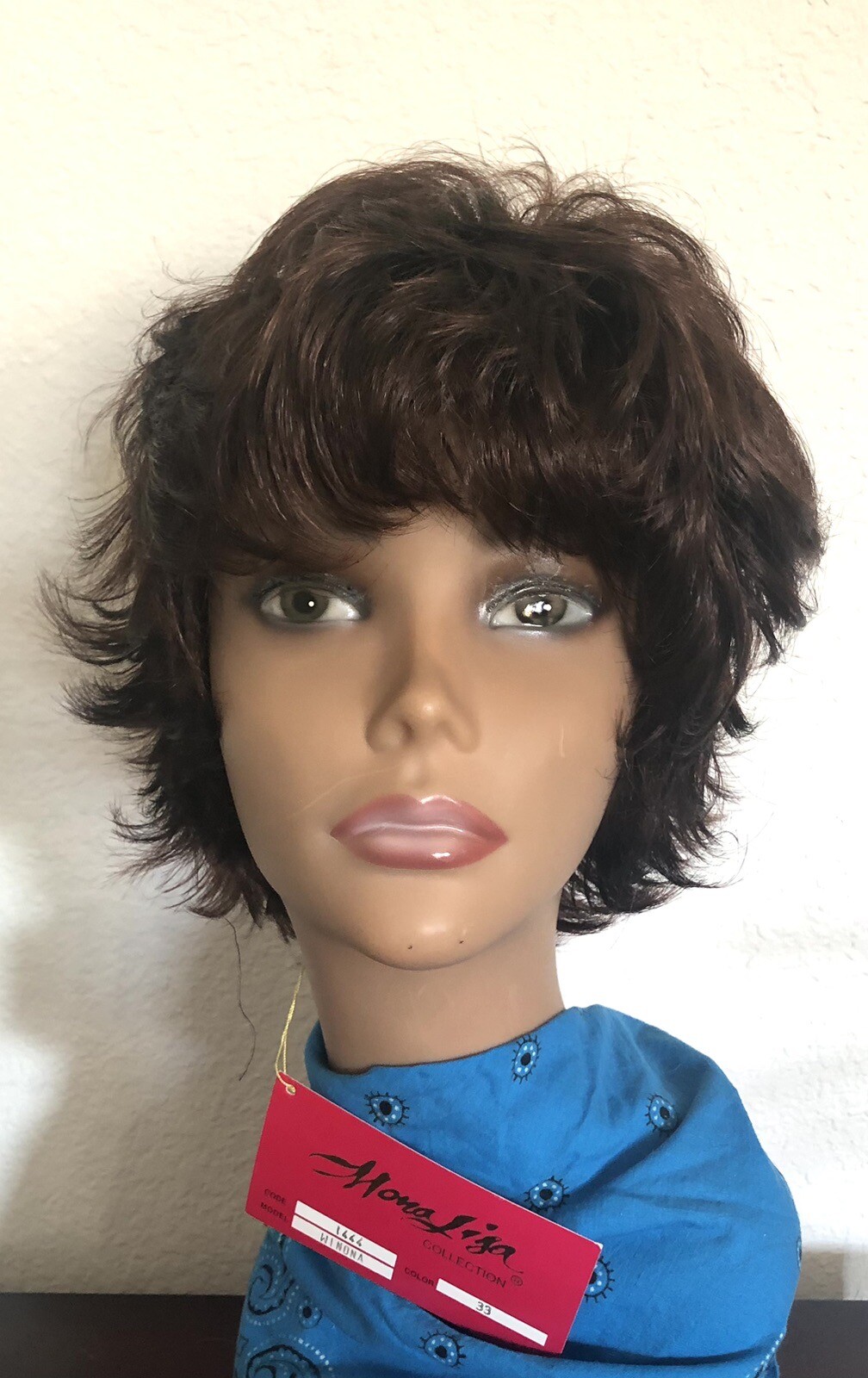 Retro (mid 1990s) Mona Lisa “Winona” Wig 1444 Color 33, New, READ DESCRIPTION