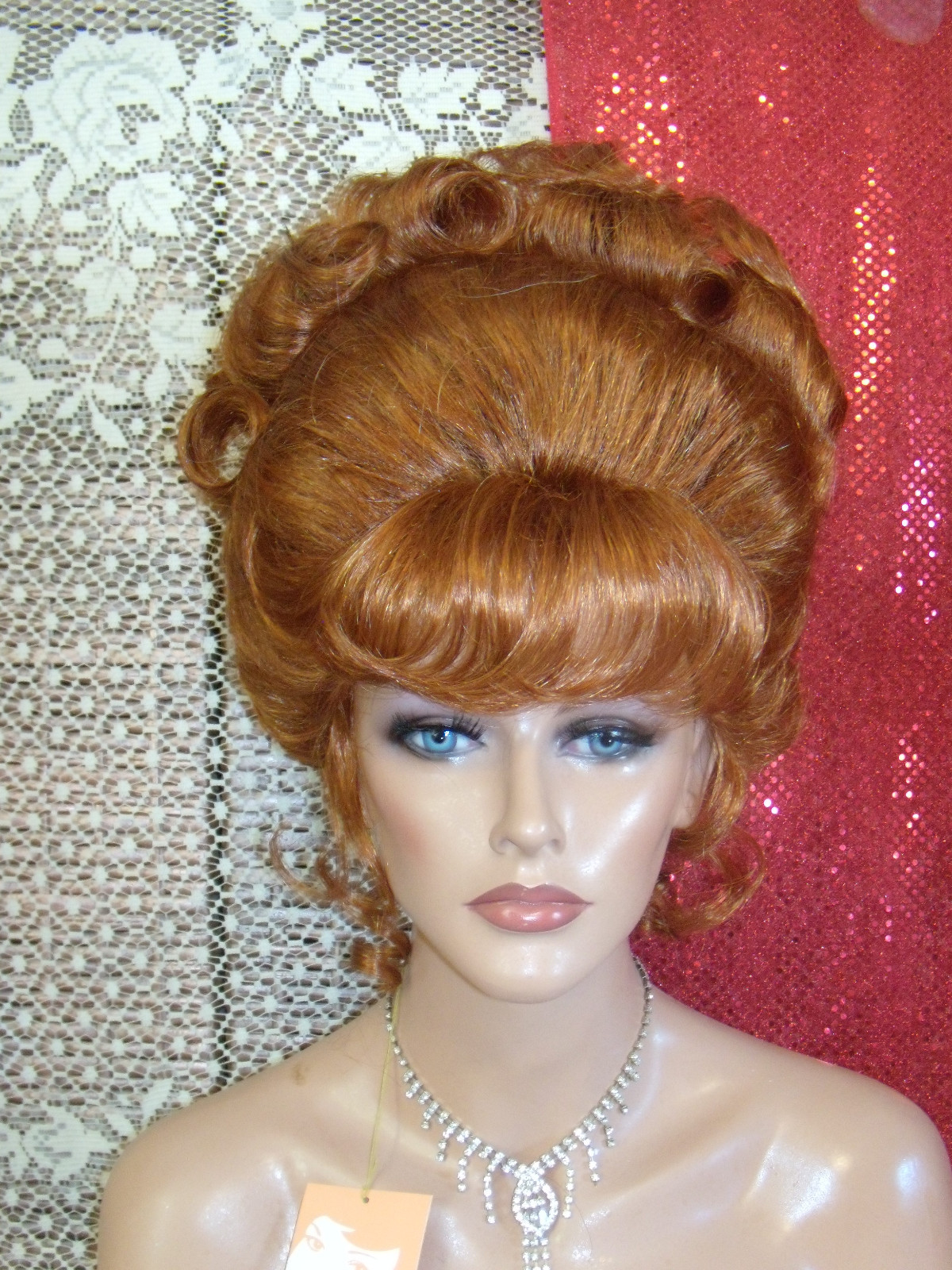 SIN CITY WIGS UPDO GIBSON PERFECT SMOOTH CURLS BANGS ELEGANT STYLE PICK A COLOR!