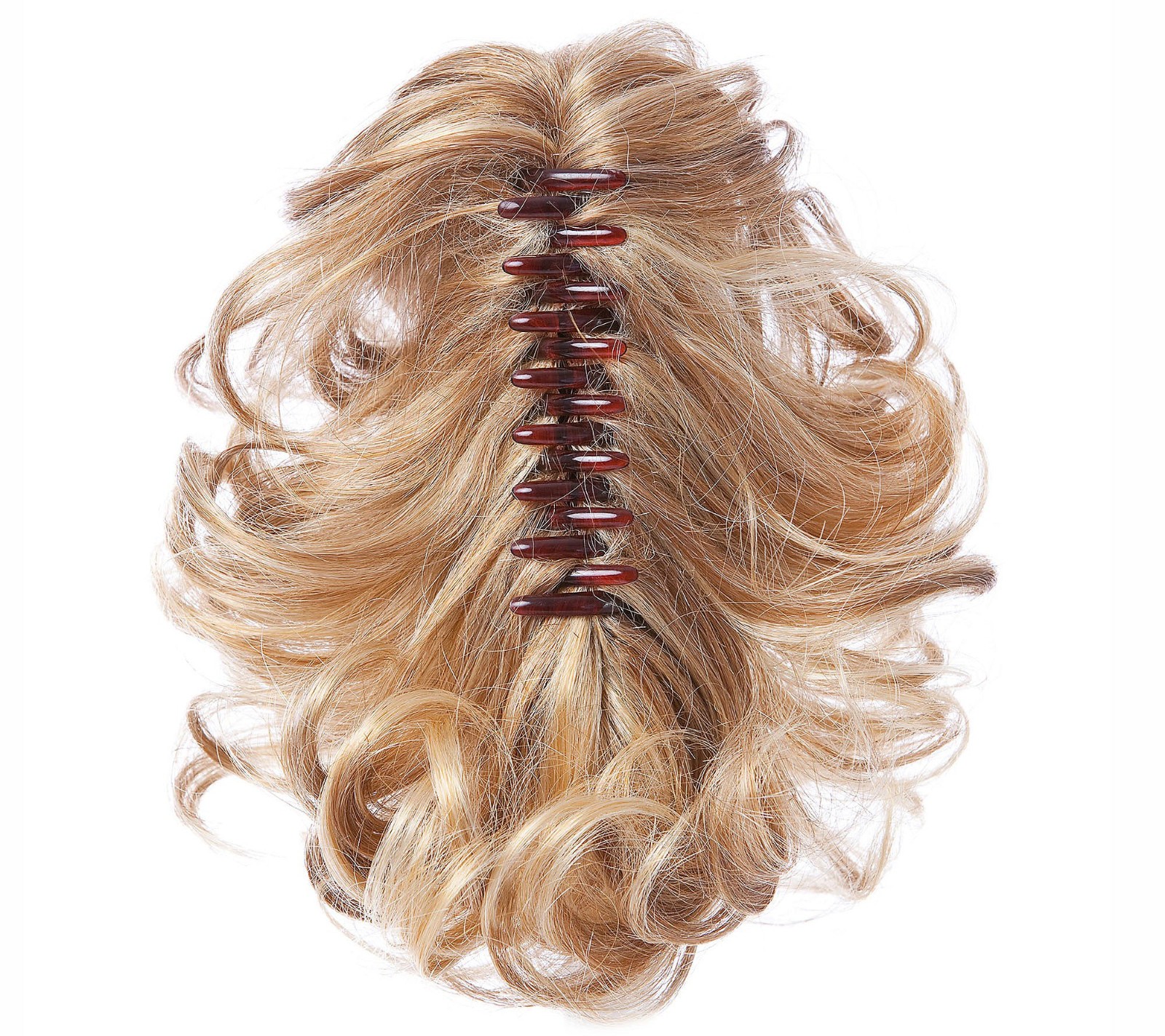 New Toni Brattin Pony Curls Hair Piece #102 SALT / PEPPER Clip-On Hair A300992
