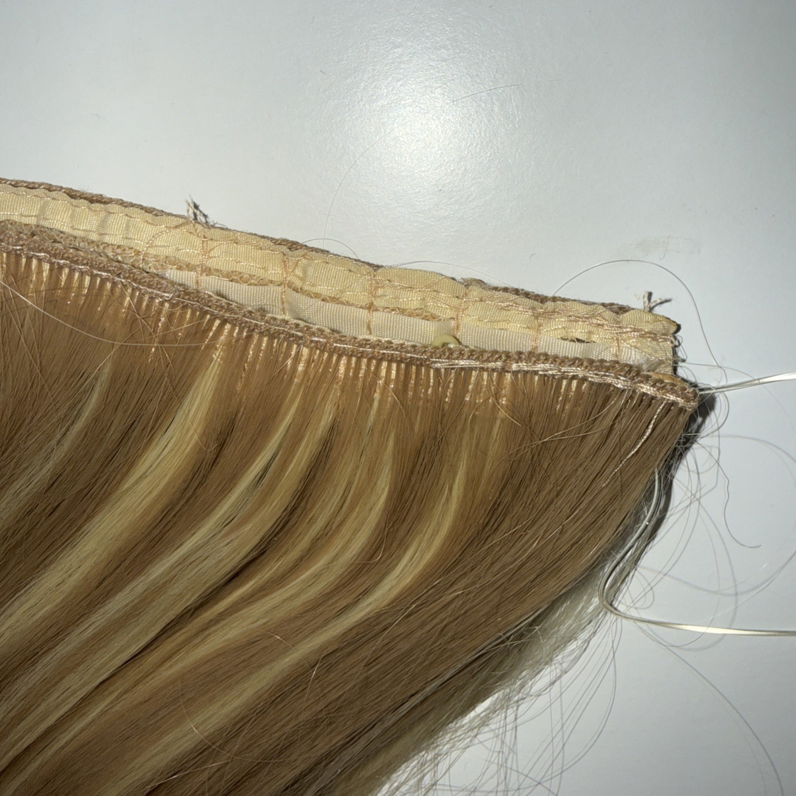 Luxy HALO Hair Extensions 20″ Dimensional Beige Blonde 180g Halo 100% Human Hair