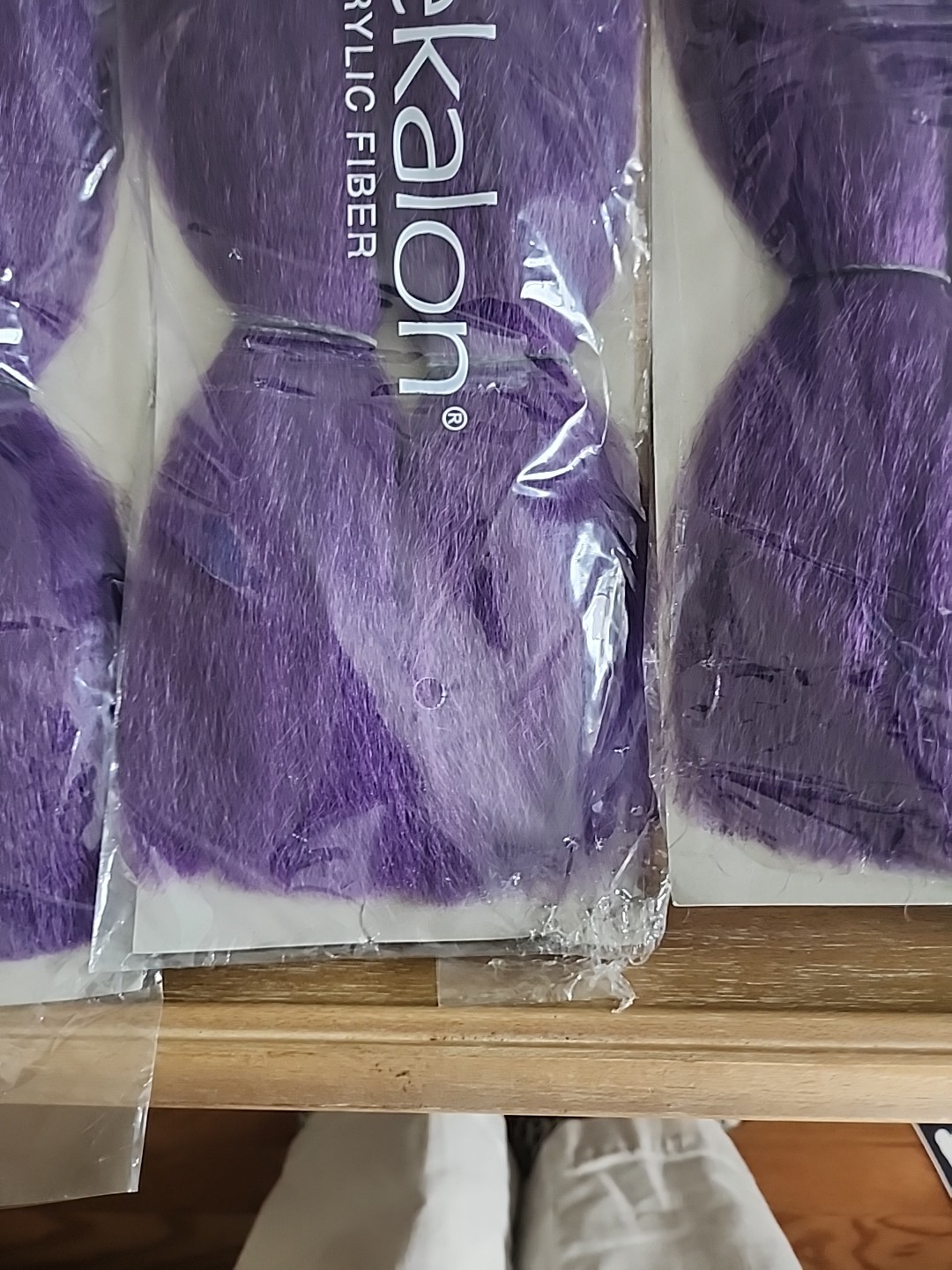 Jumbo Braid Synthetic Braid 100% Kanekalon48″ 3purple 2 Blue Hair Afri Naptural