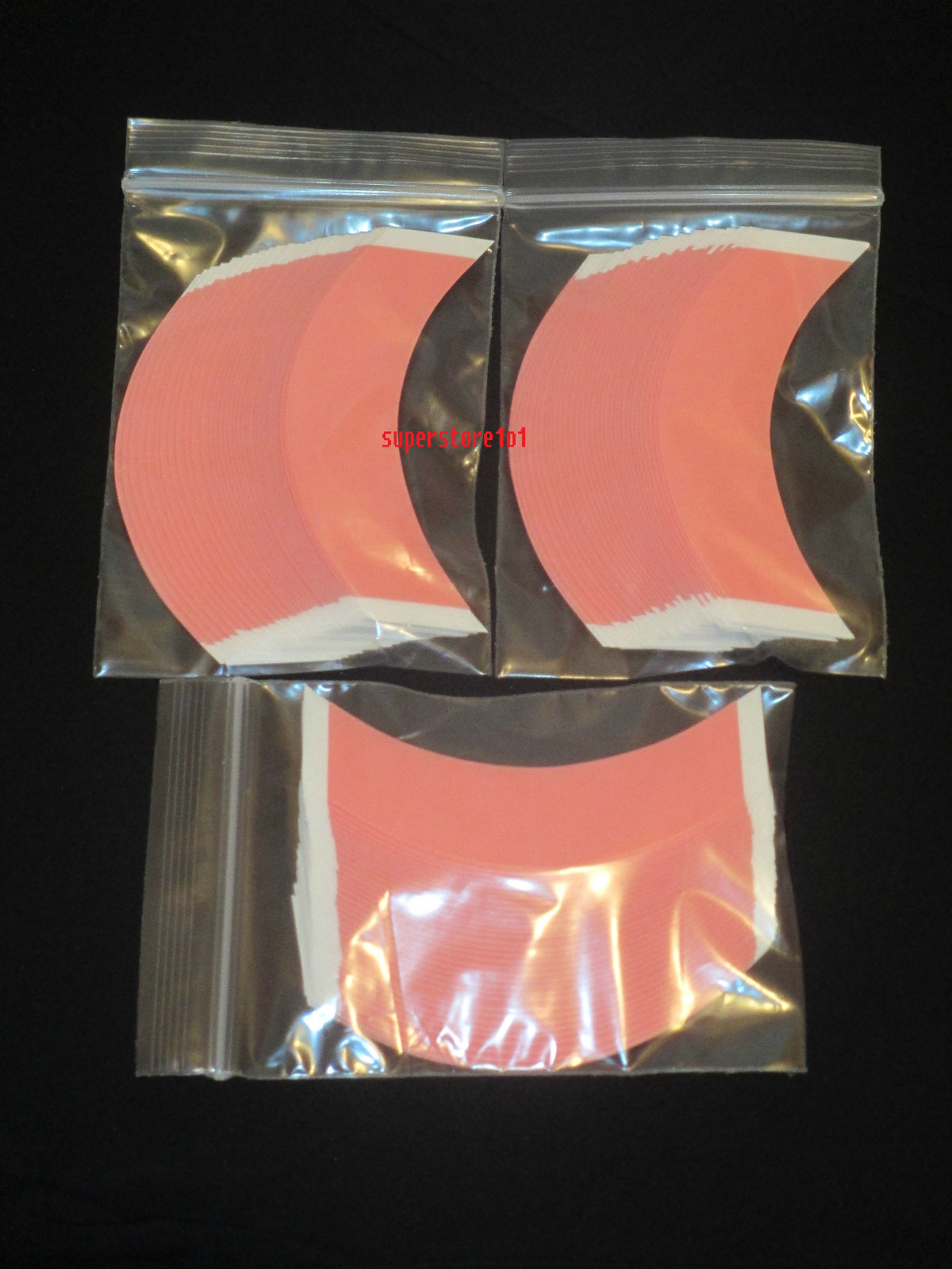 Walker “CC” Contour Sensi -Tack Red Liner Tape ( 108 Strips ) ~ Wigs & Toupee.