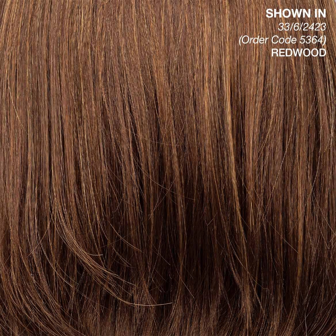 Paula Young® Synthetic Bonnie Wig, Redwood, Average