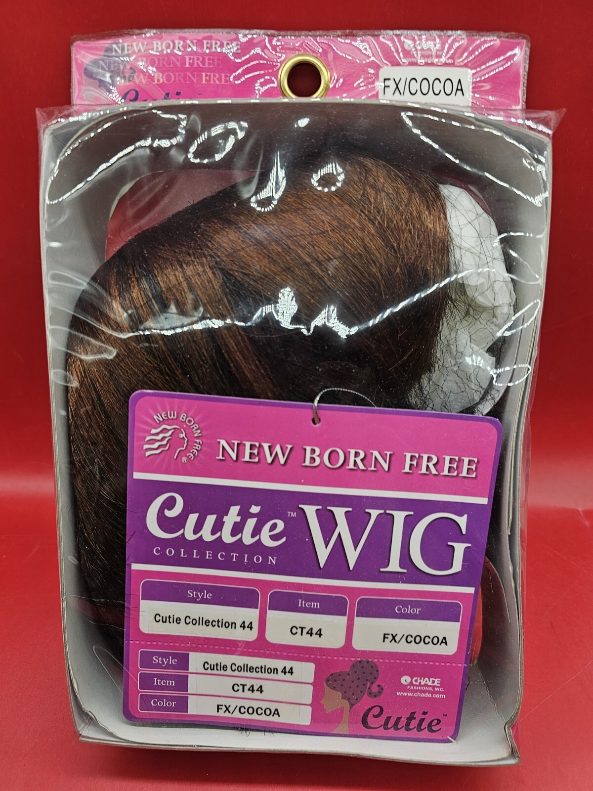 New Born Free Cutie Synthetic Wig CT44 Color FX/Cocoa