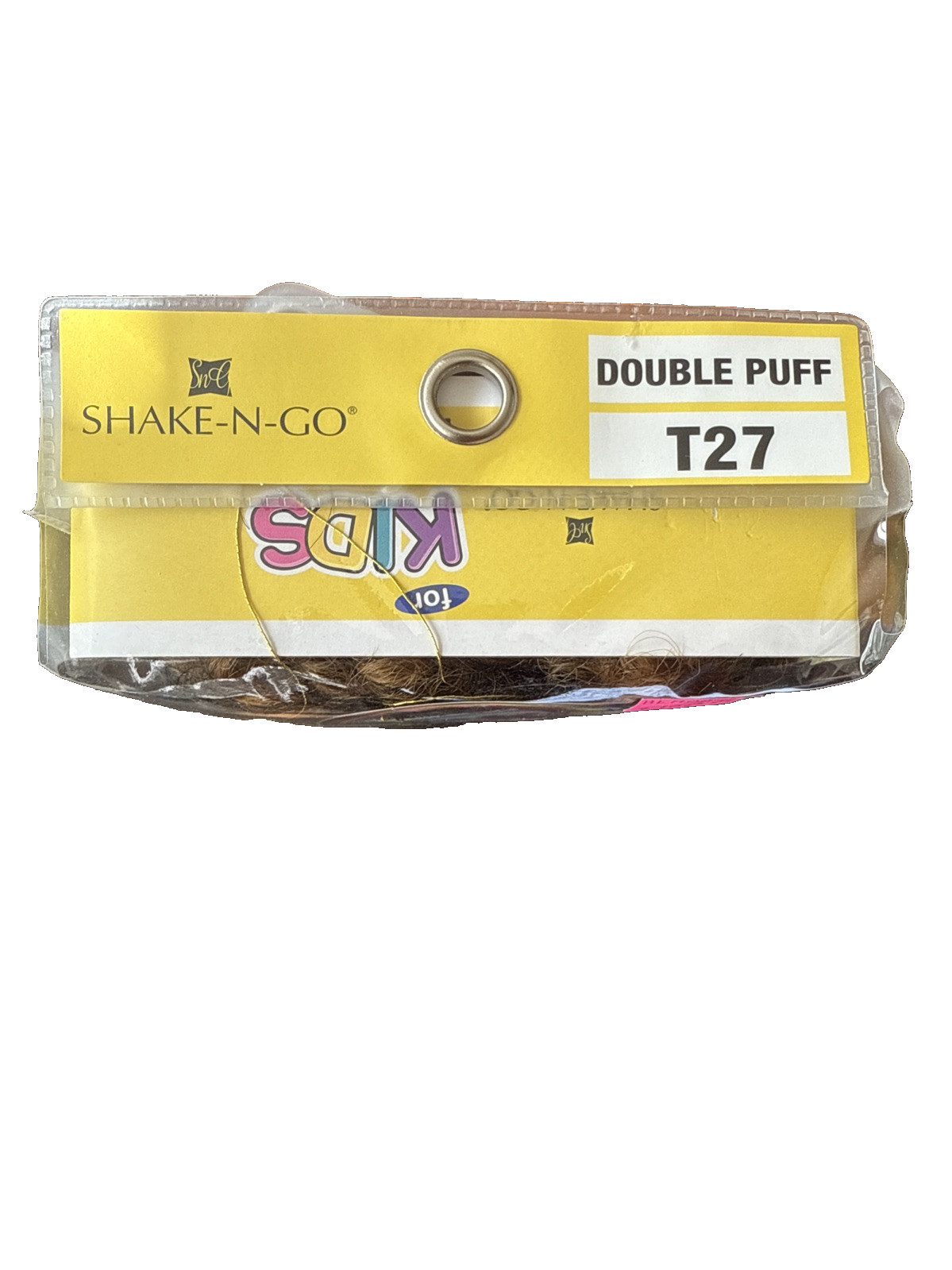 Shake -N – Go Kids Drawstring Ponytail Double Puff Color T27