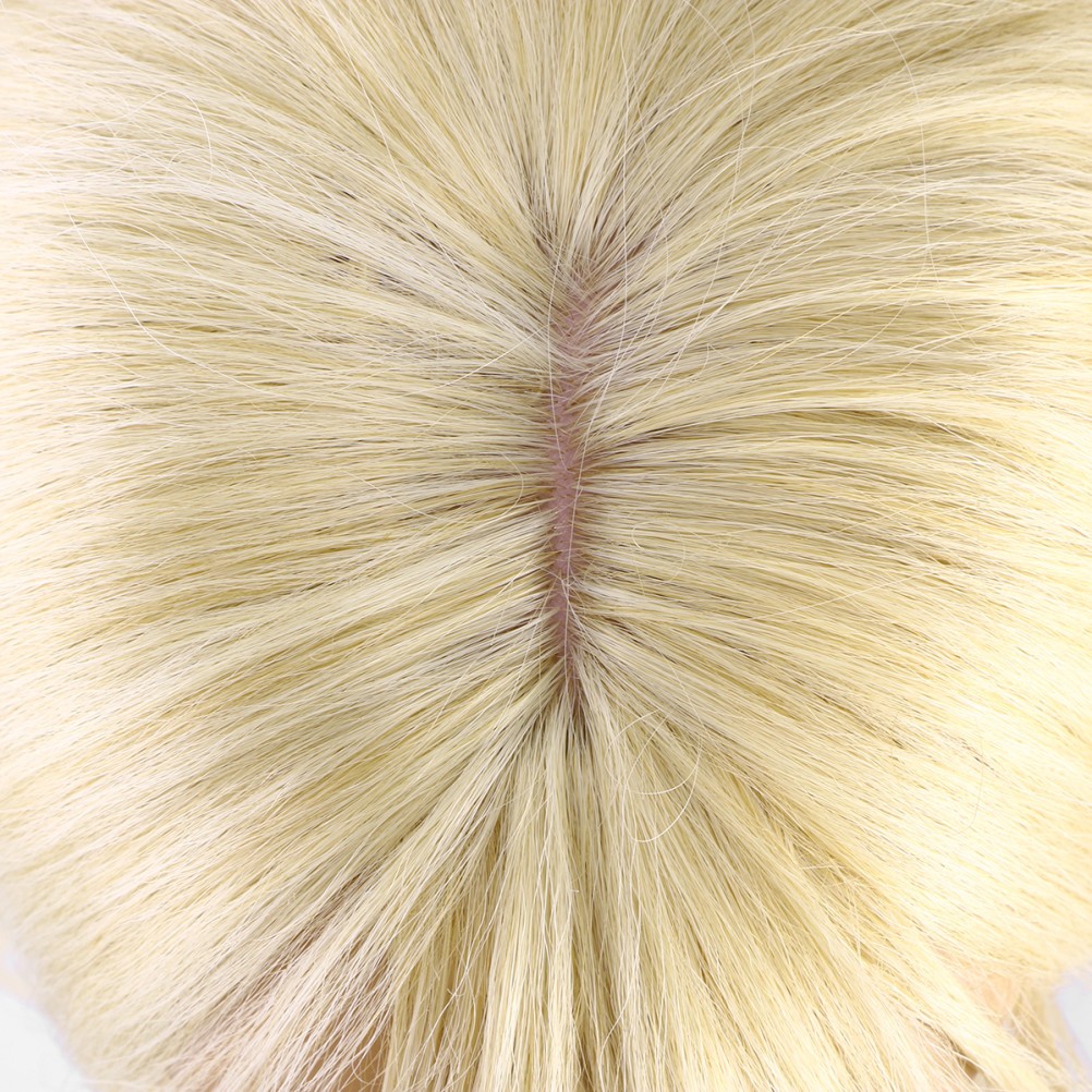 Wig High Temperature Fiber Light Brown for Daily Use 1Set 27.6Inch