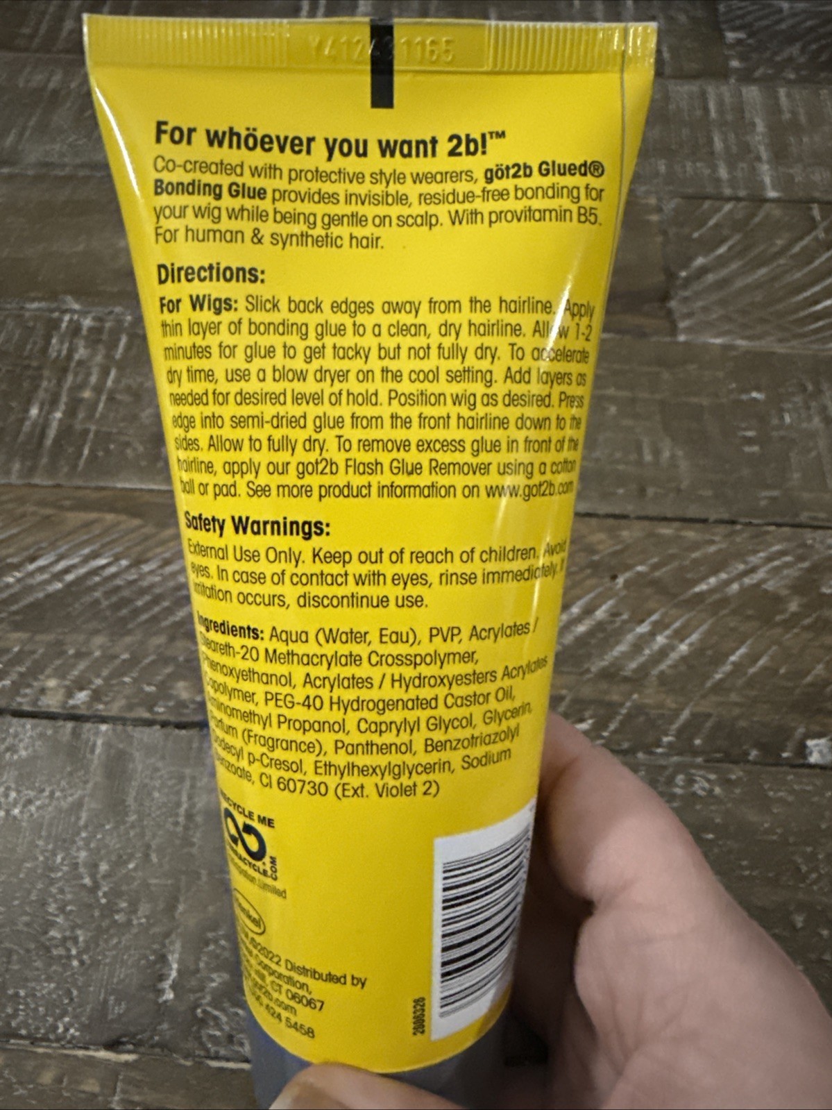 Got2b Glued Bonding Glue For Protective Styles For Wigs/Slick Backs