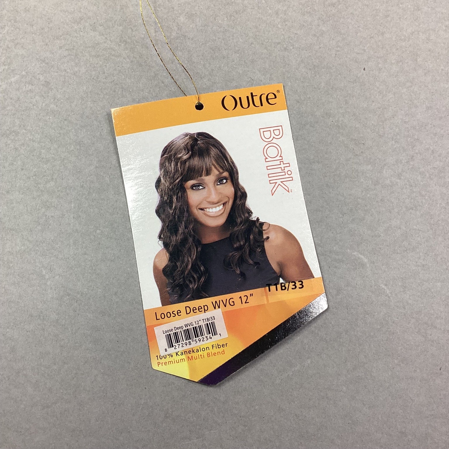 Outre Batik Loose Deep WVG Hair Extensions 12″ T1B/33 Kanekalon Fiber