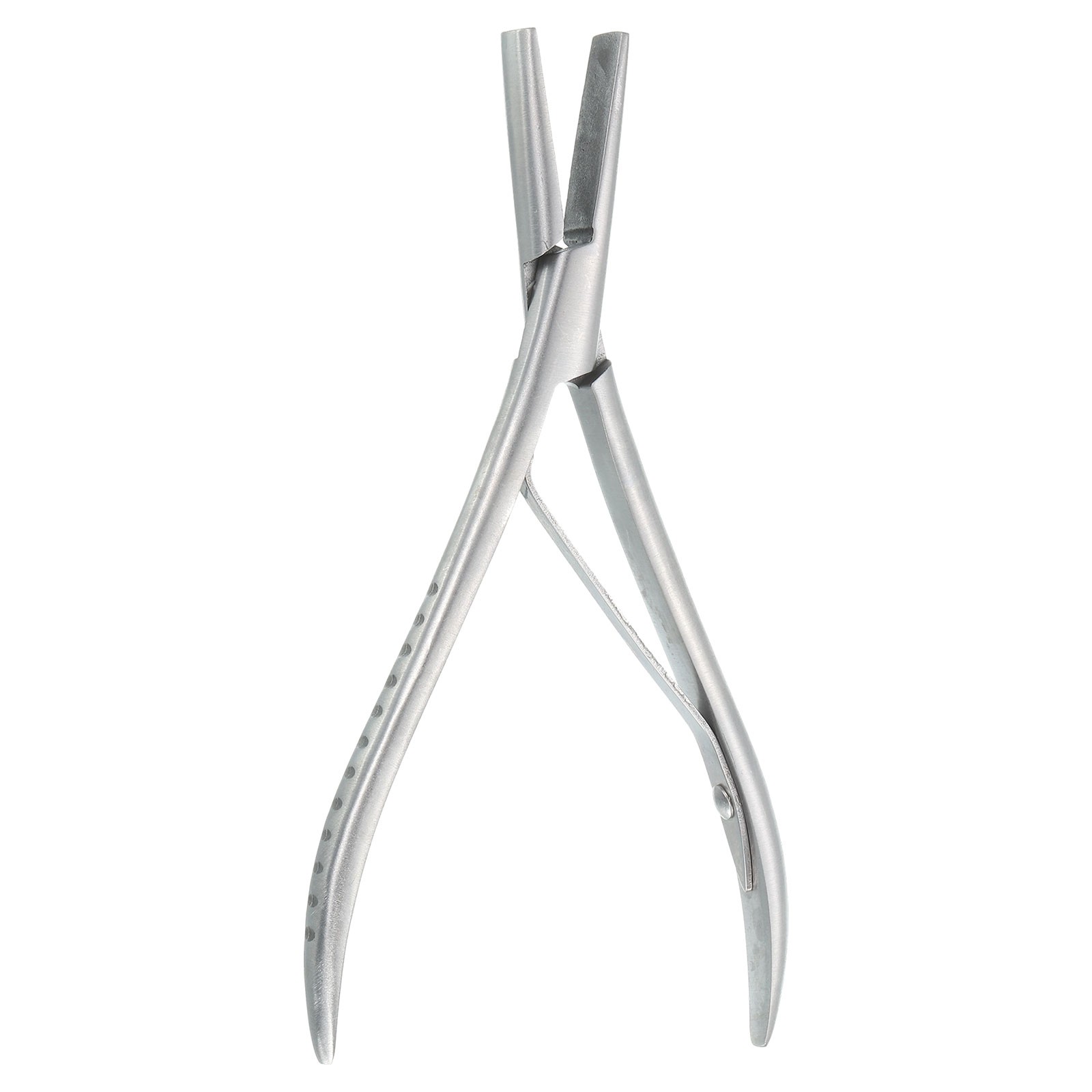 Hair Extension Pliers 7″ Flat Hair Extension Tool for Micro Link Micro Ring