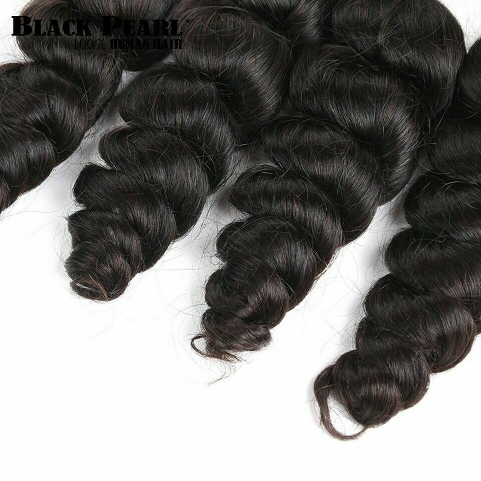 Loose Wave Human Hair Bulk For Braiding Bouncy Wave Bulk Hair Weaving 1Pcs/Order