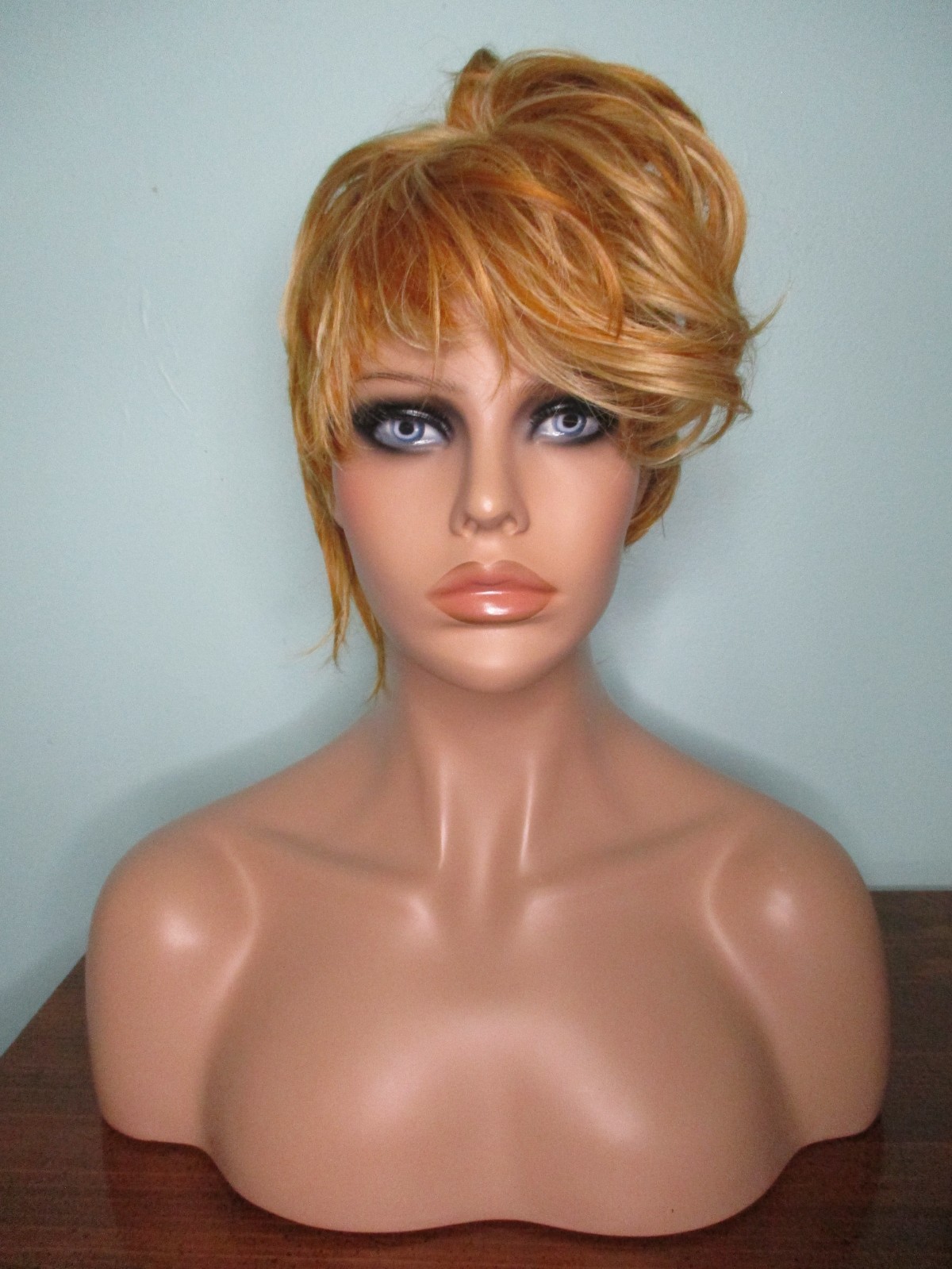 2″ – 6″ blonde asymmetrical pixie shrug swept WIG – VANESSA by FIFTH AVENUE