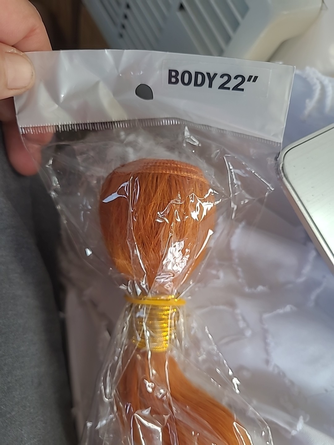 Highlight Brown Orange Ginger Color Straight/Body Wave 100% Unprocessed…