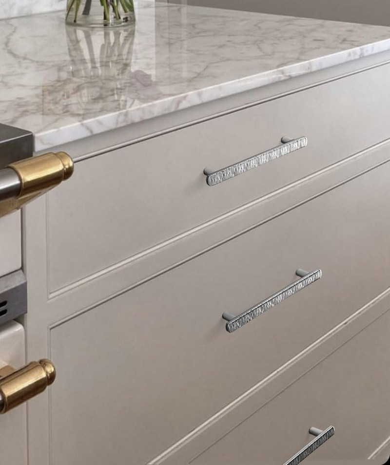 Goo-Ki 5 Inch (128 mm) Hole Centers Luxurious & Sturdy Zinc Alloy Cabinet Handls