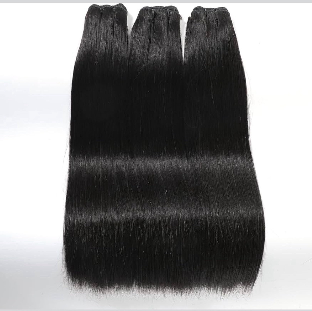 3 Bundles Grand Nature Raw Human Hair, 12, 14, 16 in, 311g