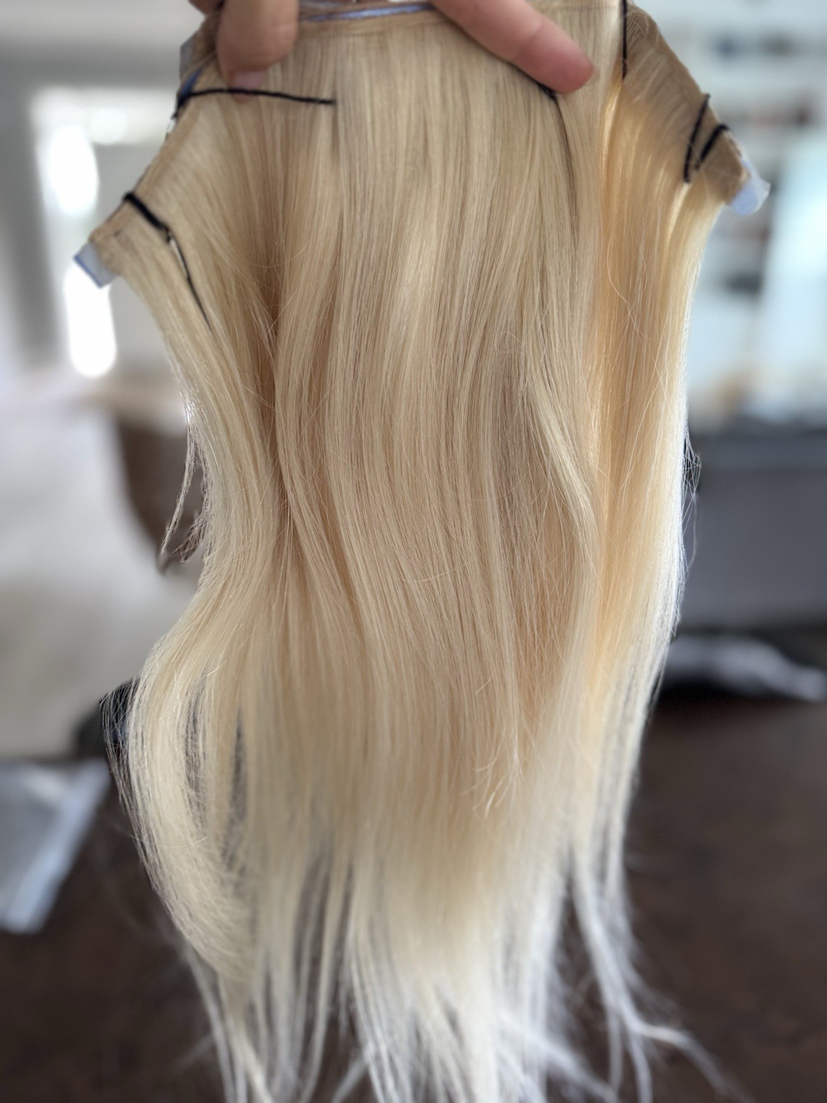 Seamless Hair Injection Tape Brazilian Straight Tape in Hair Extensions Injected