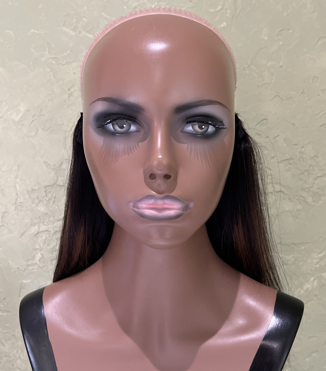 Flip in Human Hair Extensions Invisible Wire 4 clips 12” Natural Black Straight