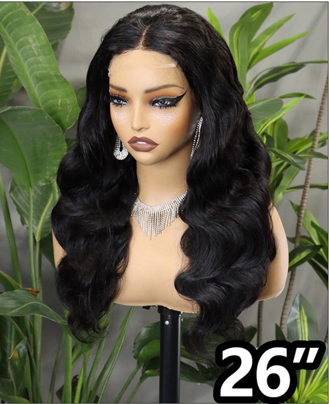 HD Body Wave 26 200 Density Human Hair