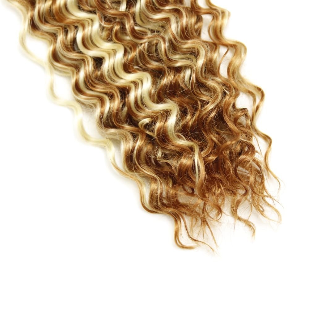 12 14 16 Inch P30/613 Highlight Blonde Bundles Human Hair 3 Bundles Brazilian…