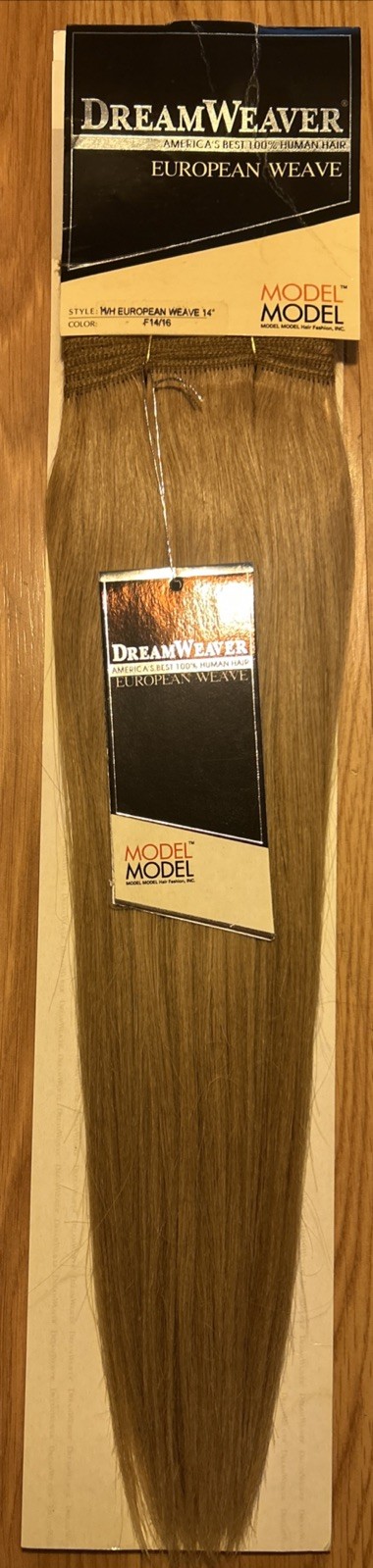 100% Human Dream Weaver Hair Extensions. 14”inch. Color #14/16. 1 Pack For $45