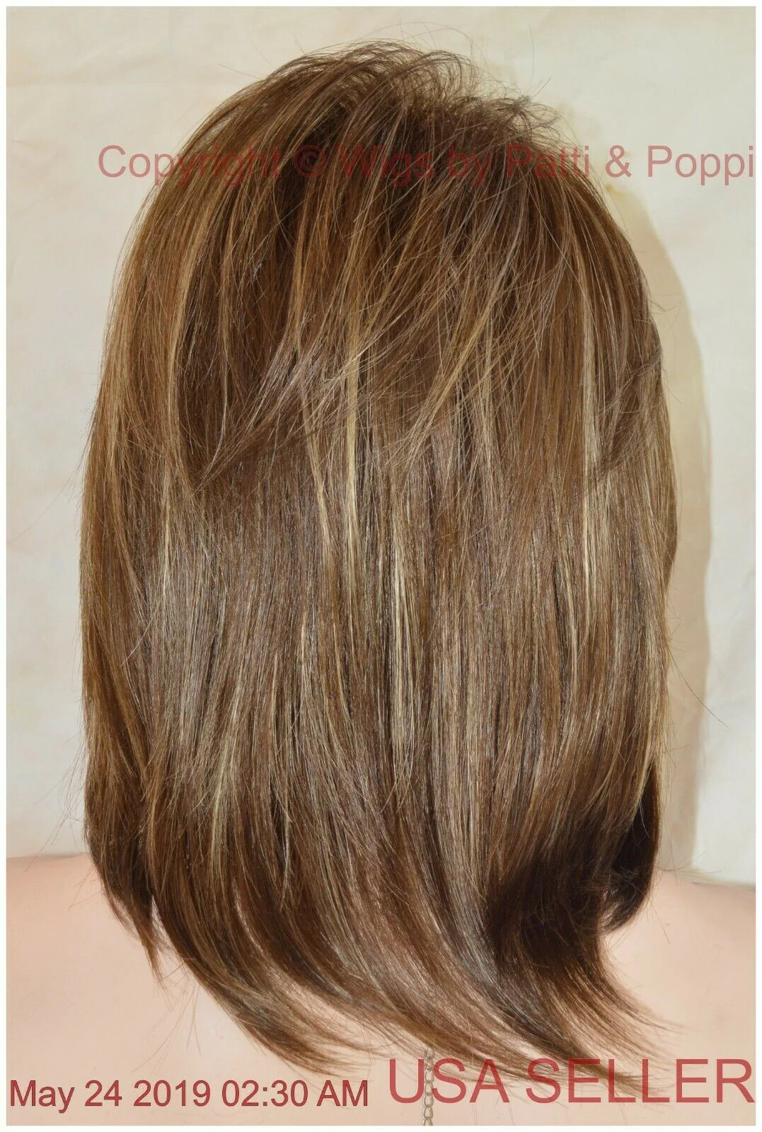 JACKSON NORIKO WIG BROWN MEDIUM LENGTH *STUNNING SEDUCTIVE *ICED MOCHA R-1