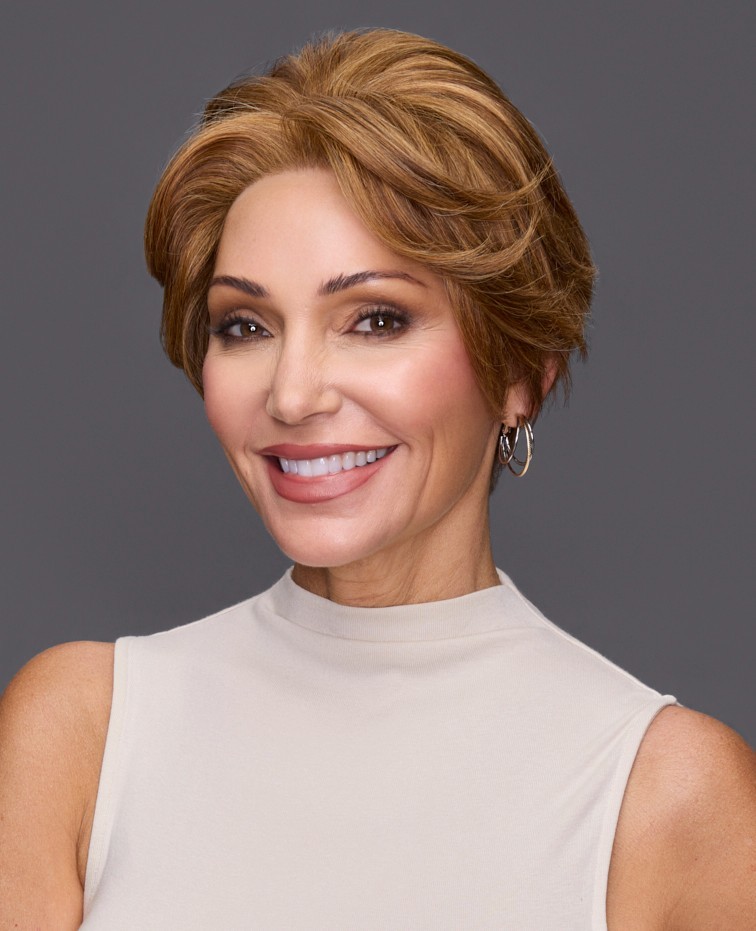 DEMI Human Hair Wig by JON RENAU, ANY COLOR! Hand-Tied Mono Top + Lace Front NEW