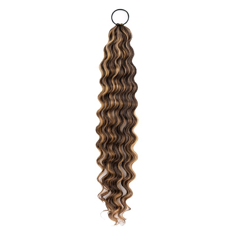 100% Human Hair Crochet Extensions – 4P27 Loose Deep Boho Braiding Hair 50g/Pac