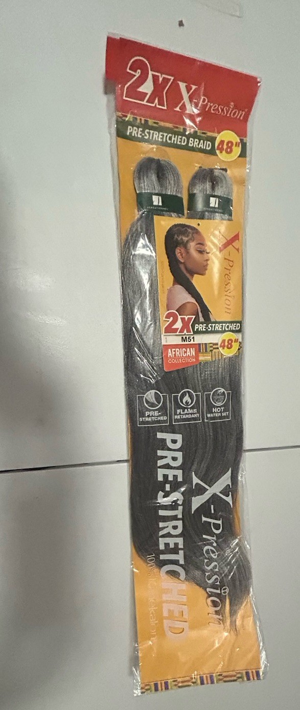 Expressions pre-stretch braid 48 inch