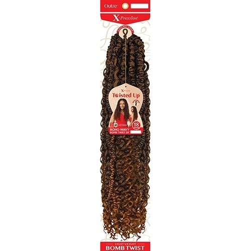 X-Pression Boho Wavy Bomb Twist 20″