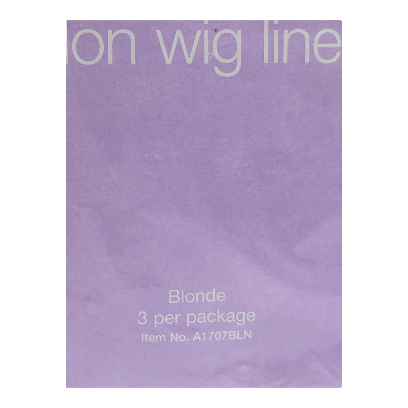 New Nylon Wig Liners 3 Pack – Blonde – Stretch Cap Holds Hair Under Wig NIP