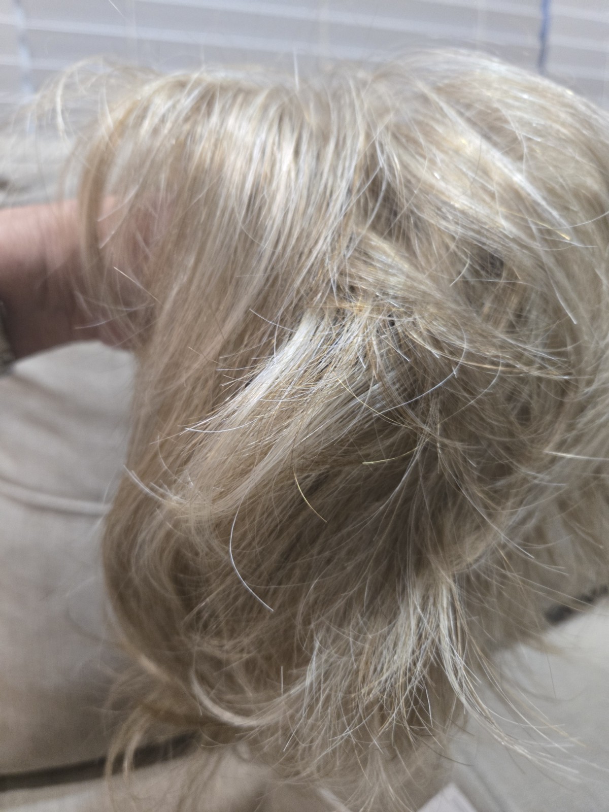 Noriko Sky Wig Caramel Cream Synthetic Wig