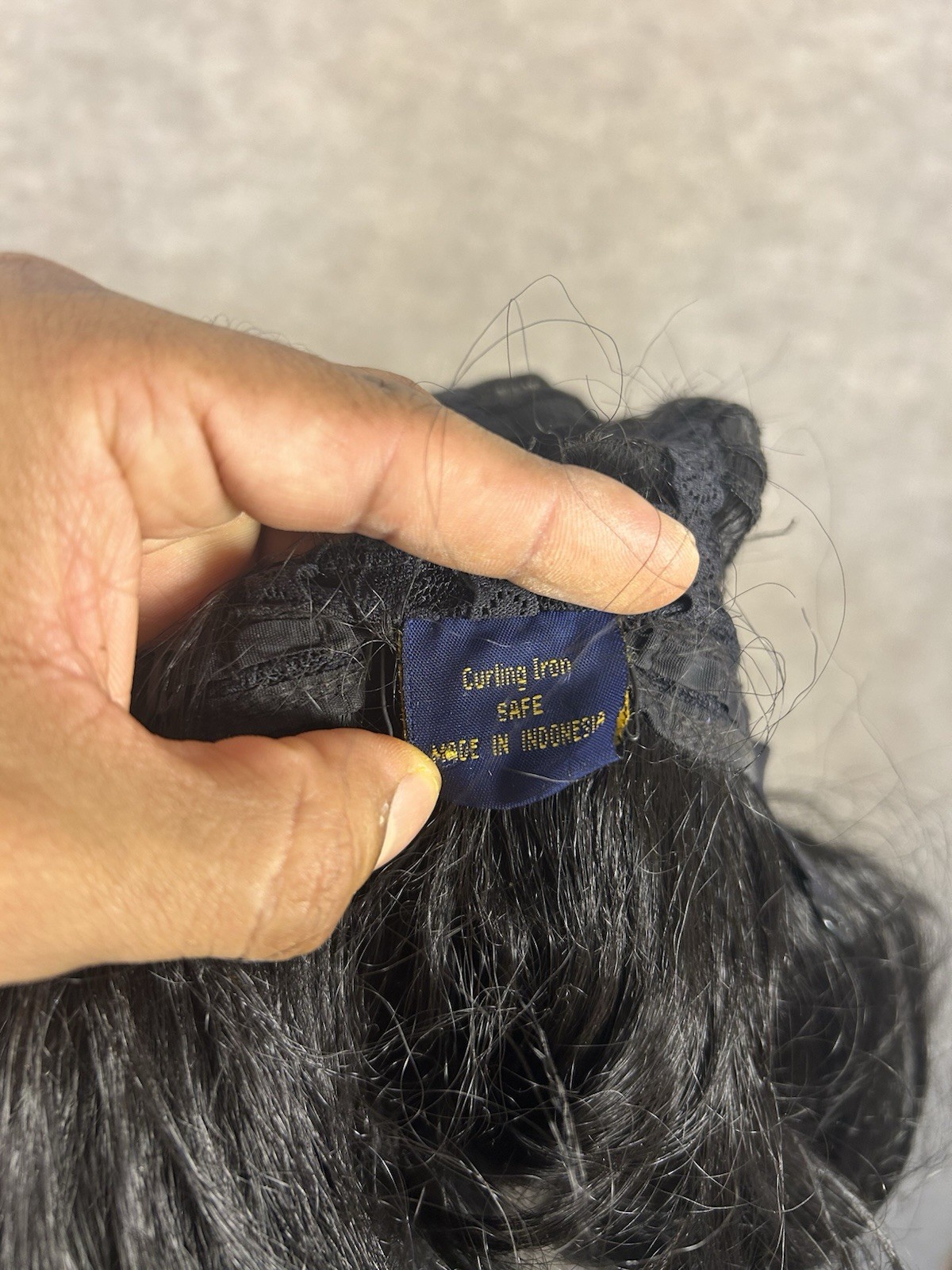 Shake N Go Equal 5 Inch Lace Part Wiig Large Natural Me Made In Indonesia