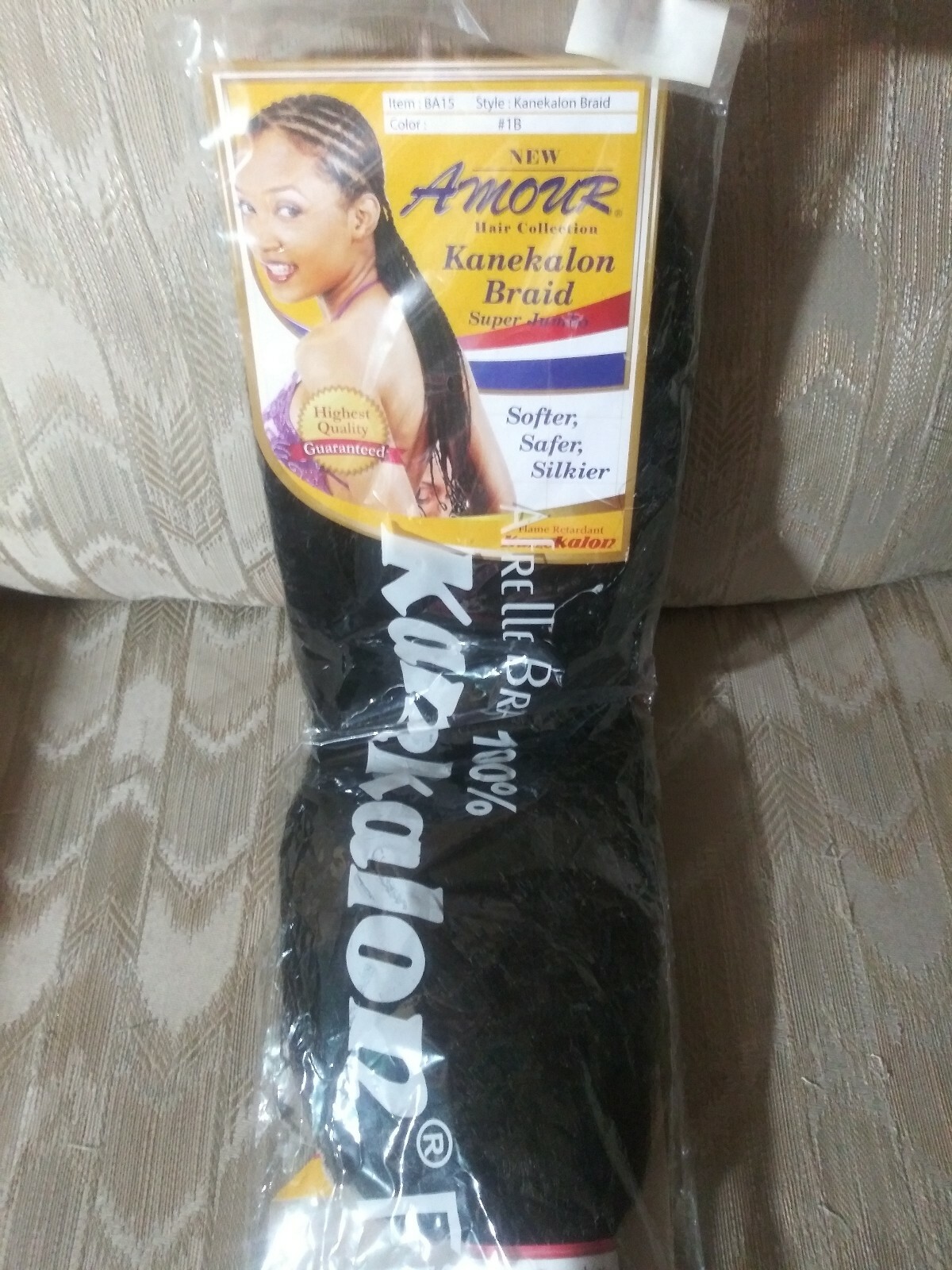 Amour Hair Collection 100% Kanekalon Fiber Braid Super Jumbo Flame Retardant…