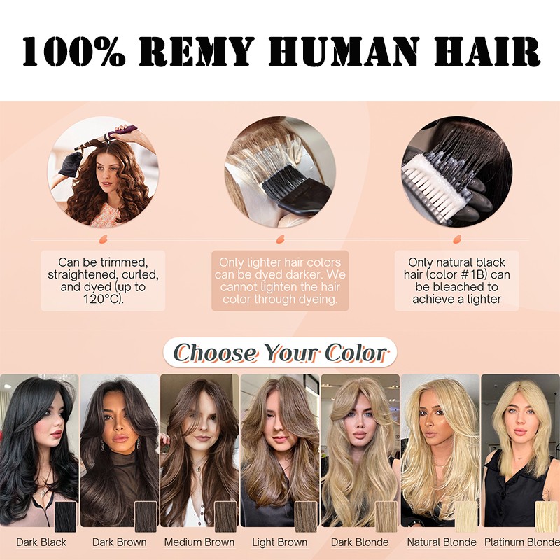 Hand-tied Lace Frontal Hair Piece 100% Human Hair Receding Hairline Women Topper