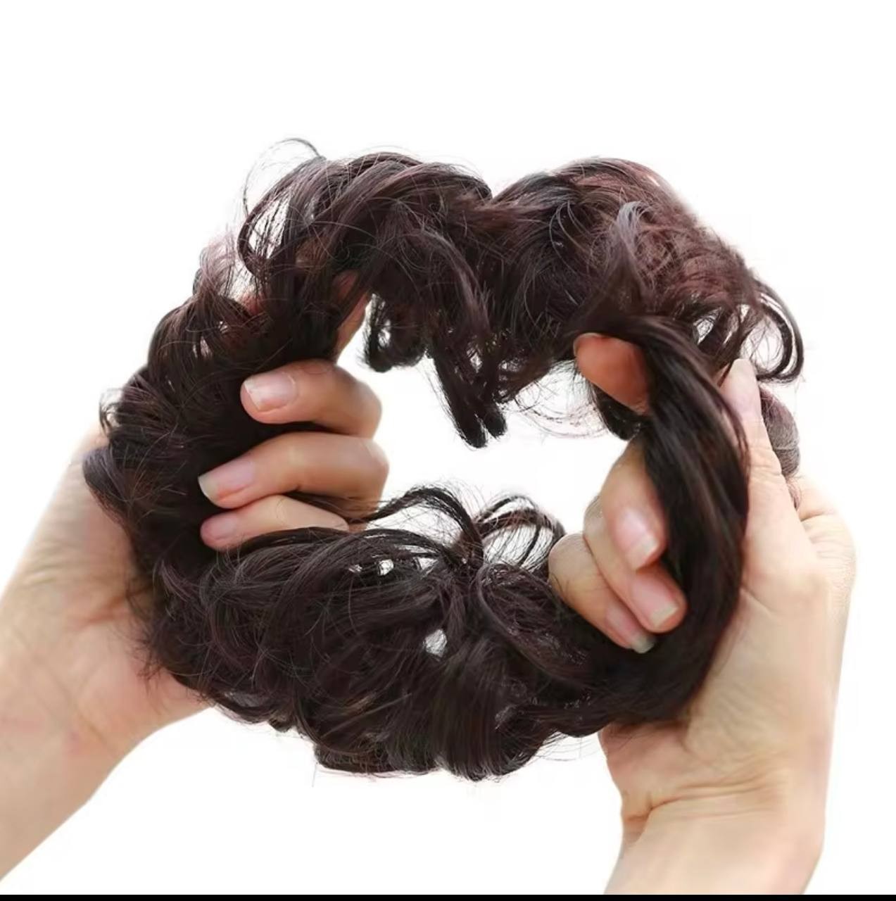 Hair Bun Accessories Women Hairstyles Synthetic
