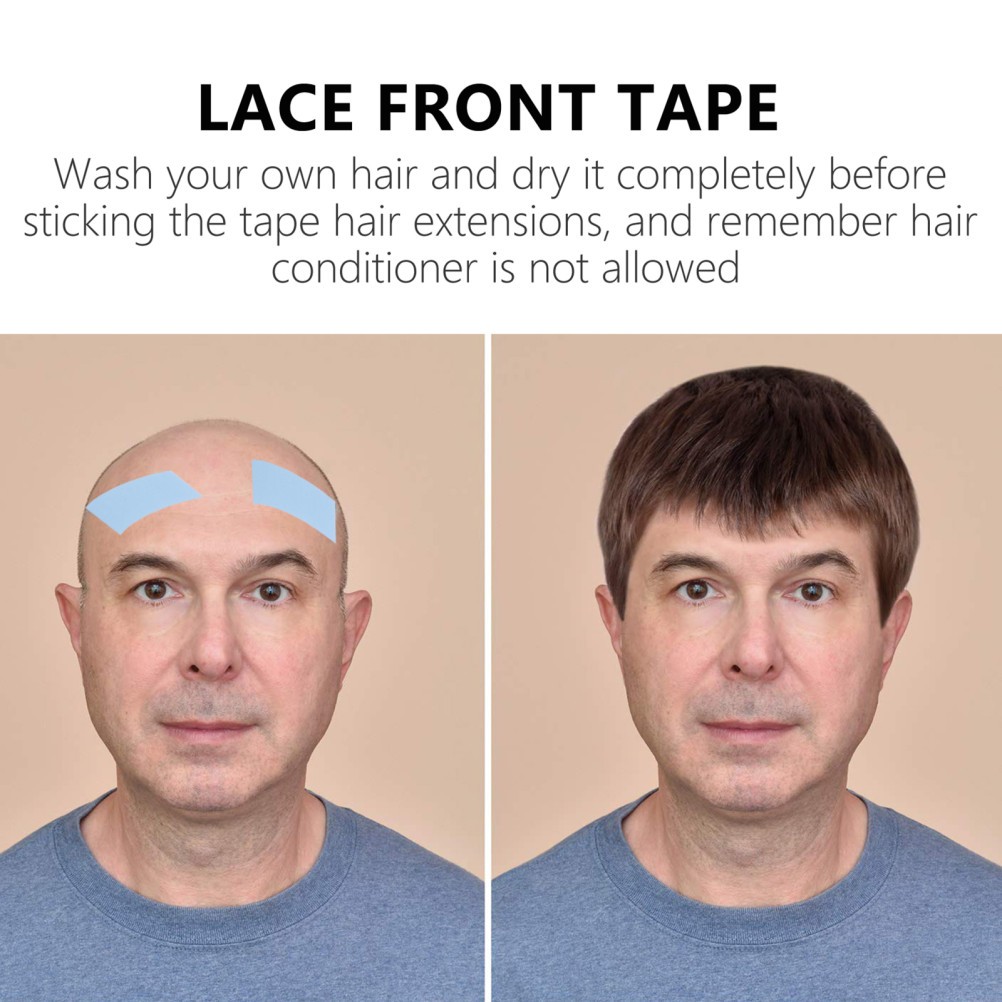 2 Count Tape for Wigs Hair Extension Adhesive Preferable Double Sided Lace