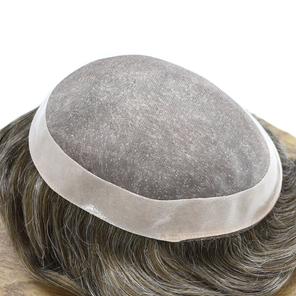 Toupee,Hair replacement,Hairpiece for men,Durable Mono Lace Mens Hair system Wig