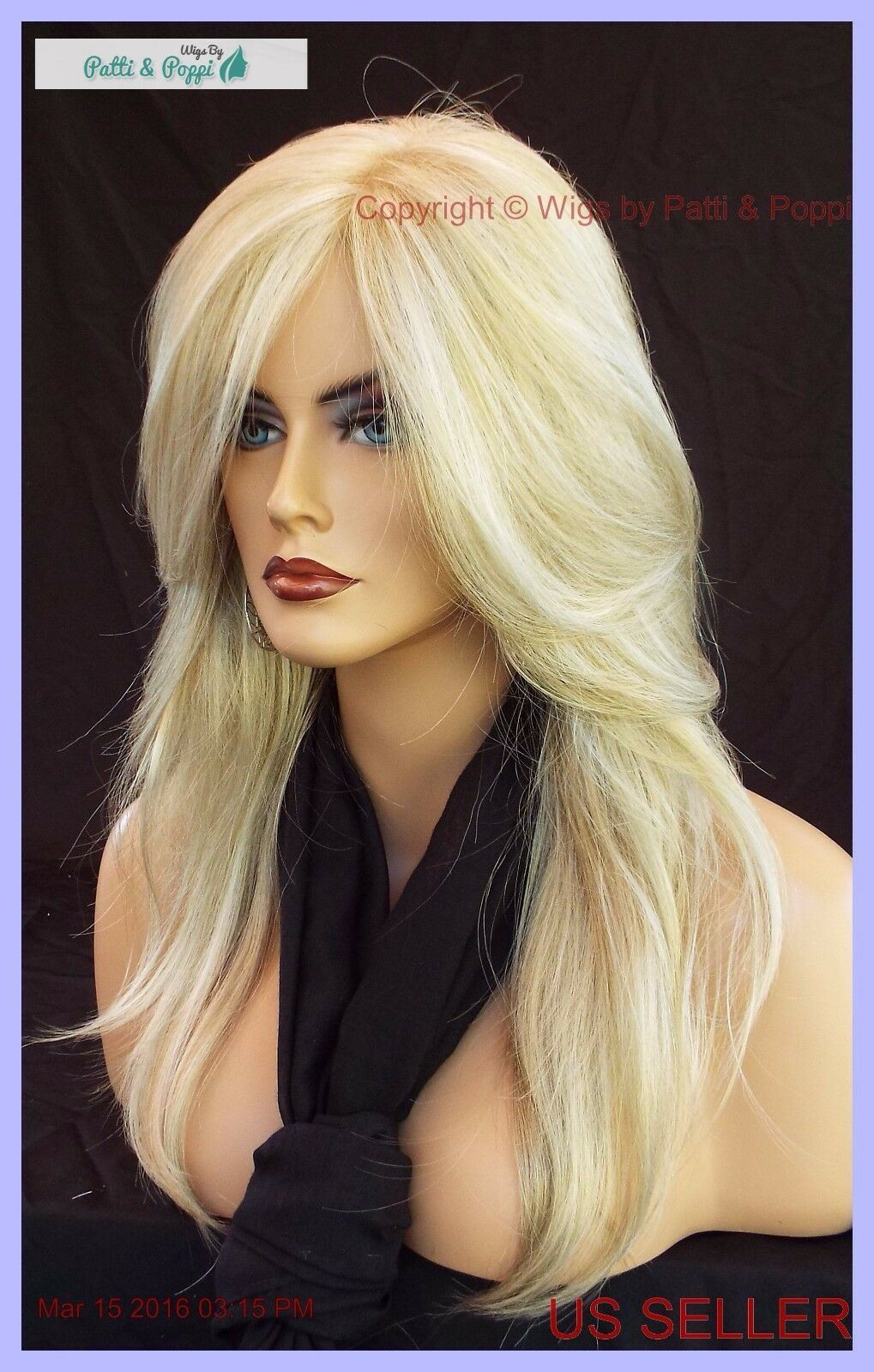 SHILO NORIKO RENE OF PARIS MONOTOP WIG STUNNING SEDUCTIVE STYLE CLR CREAMY BLOND