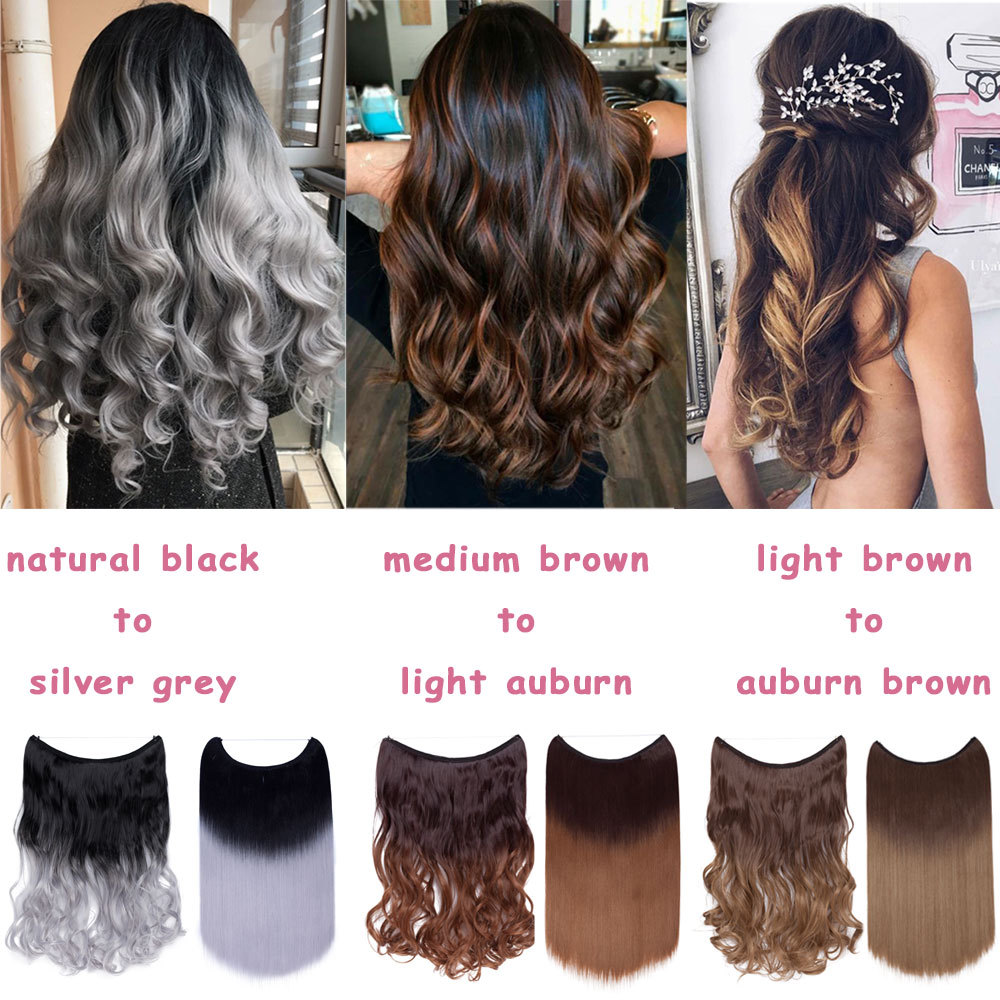100% Natural Secret Head Band 1Pcs Elastic Wire in Hair Extensions as human USA
