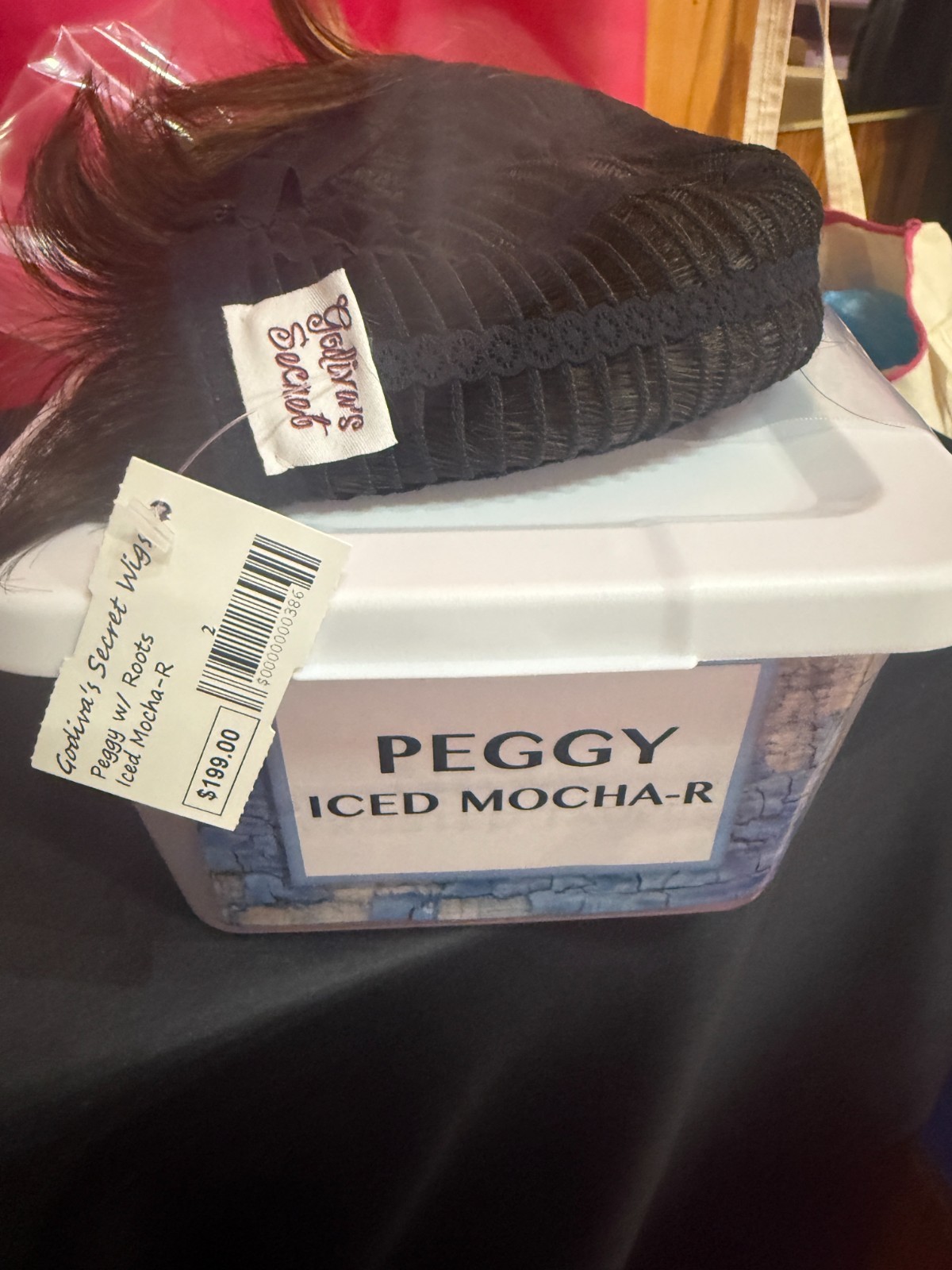 Godiva’s Secret Wigs “Peggy Wig” Ice Mocha-R (rooted)