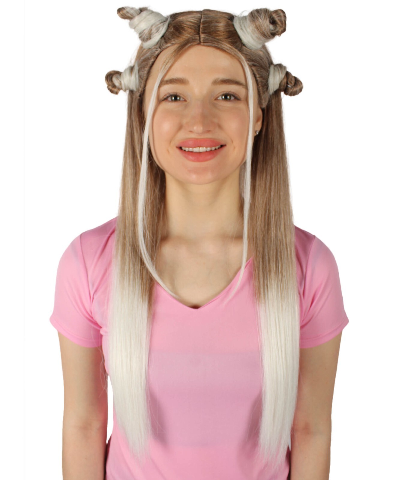 Adult Women’s Celebrity Ombre Blonde Wig I Flame-retardant Synthetic Fiber