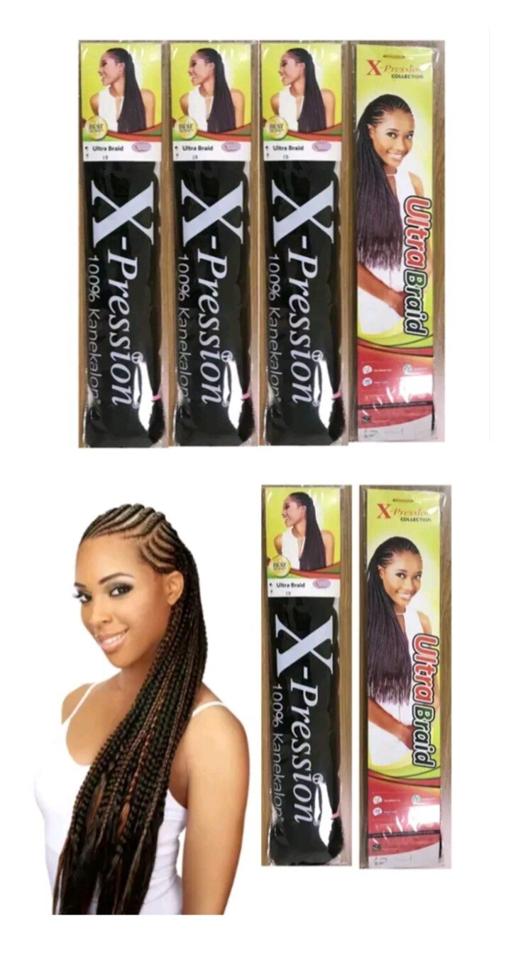 braiding hair 100 Kanekalon, 82inch 165g, 10 packs Color 27