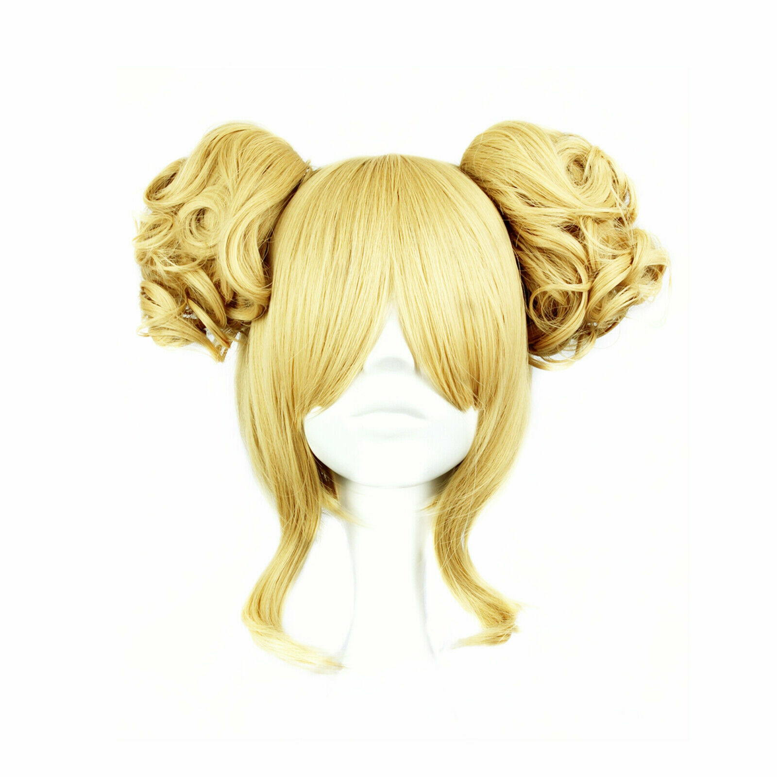 Cosplay Wig Party Wigs Full Synthetic Hair 35cm/13.8″ Lolita Cute Gold