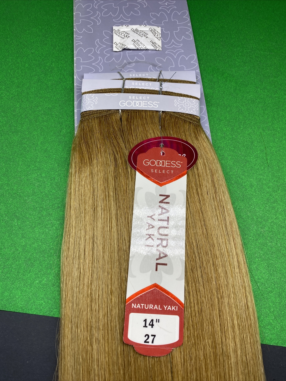 Sensationnel Remi Goddess_SELECT_NATURAL_YAKI_100% Human Hair Remy_14″_#27