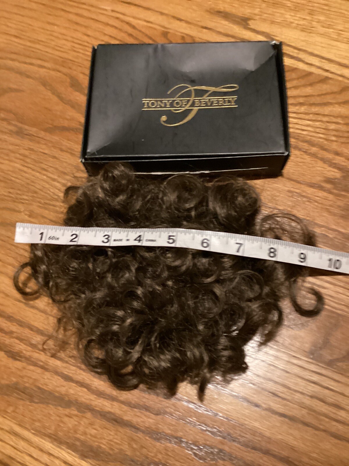 NWOT CASQUETTE HAIRPIECE BY TONY OF BEVERLY Color #8 Brown Pull Through Wiglet