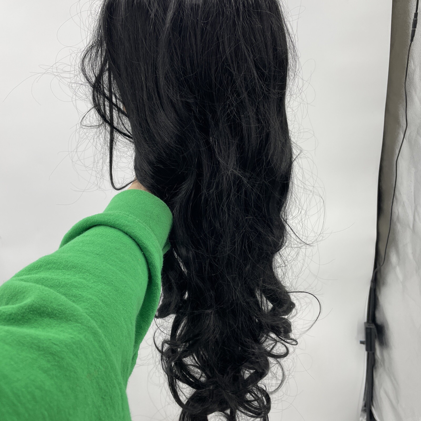 14” Perstar Lace Front Hair Wigs Deep Wave Natural Color 360 NIB