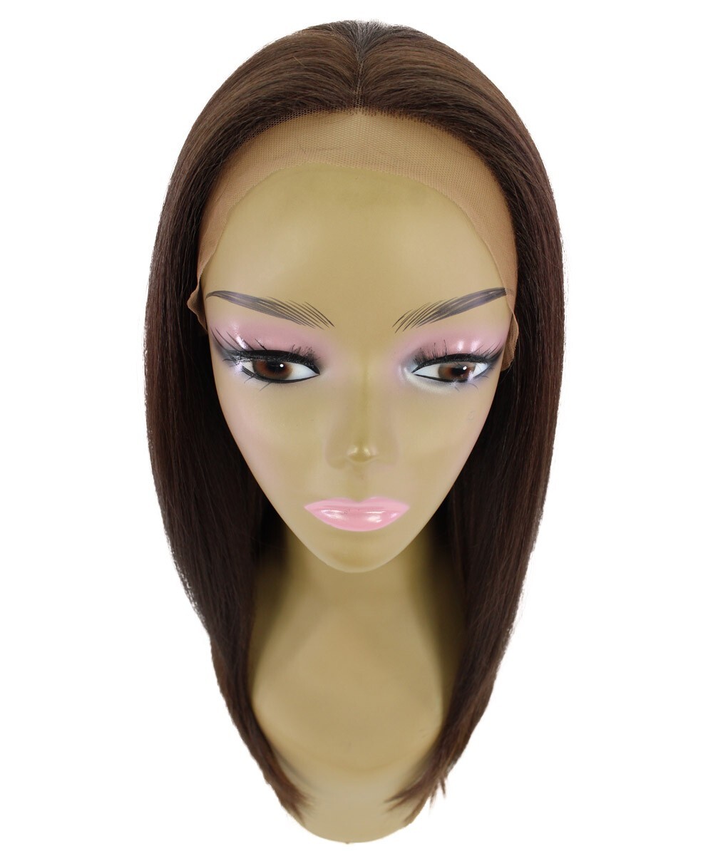 LUXLUXE 22″ Straight Lace Front Wig 13×6 HD Lace Heat Resistant Synthetic Wig