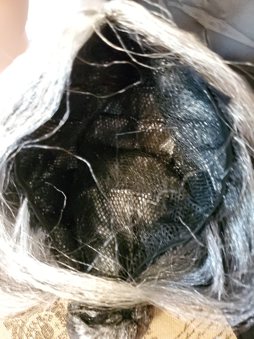 Salt And Pepper Ladies Wig, Daily Wear Or Dress Up Play. Feels So Soft Like Real