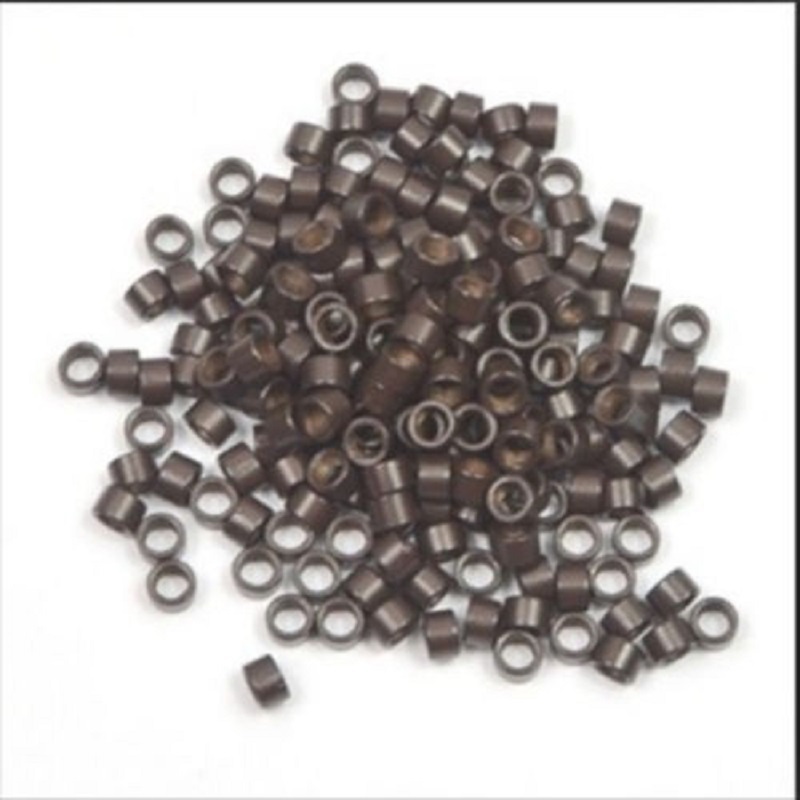 4mm Micro Ring Beads Links For Stick Tip Human Hair Extensions Feather Hair 1000